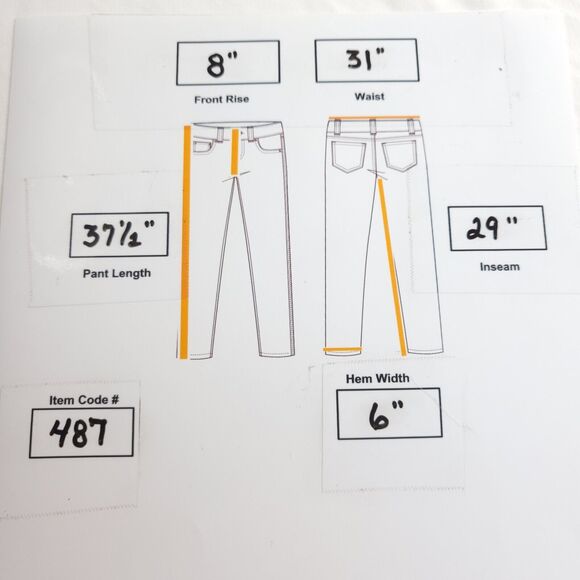 7 For All Mankind Josefina Button Medium Wash Denim Jeans Womens Size 28 Blue - Picture 9 of 9